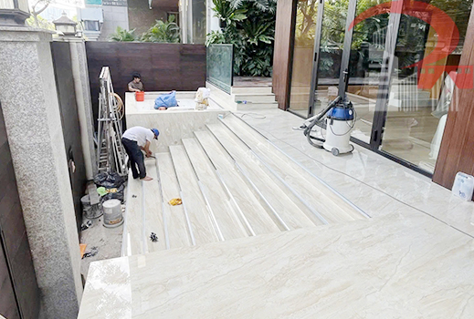 Quy Trình Thi Công Đá Nung Kết Từ A Đến Z Tại Phúc Thành – Chuyên Nghiệp, Tỉ Mỉ, Bền Đẹp
