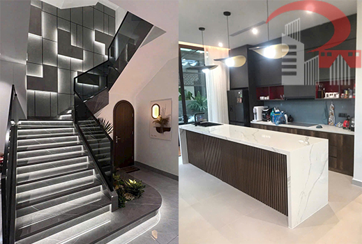Thi Công Đá Cầu Thang, Đá Ốp Bếp Bao Nhiêu Tiền?